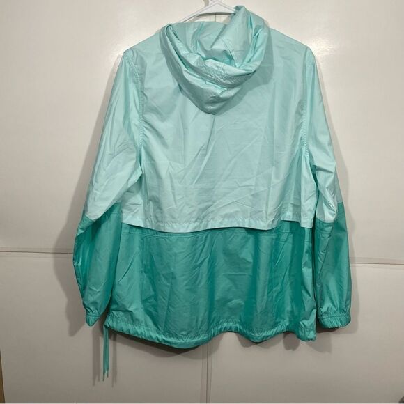 Nike Mint Full Zip Athletic Windbreaker Jacket - Picture 2 of 5